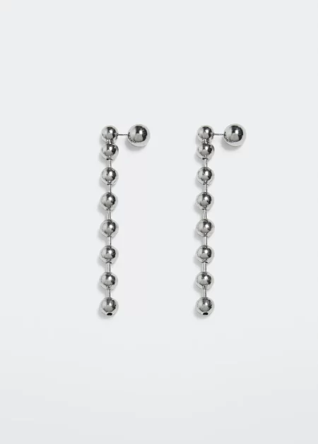 Faceted crystal hoop earrings