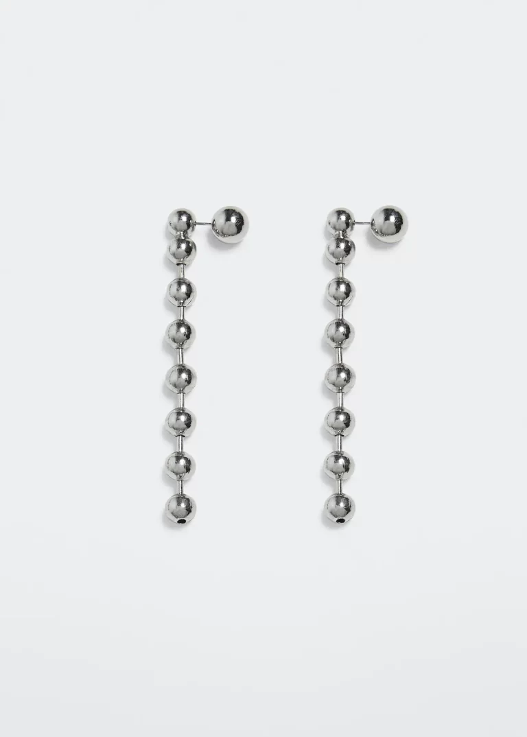 Faceted crystal hoop earrings
