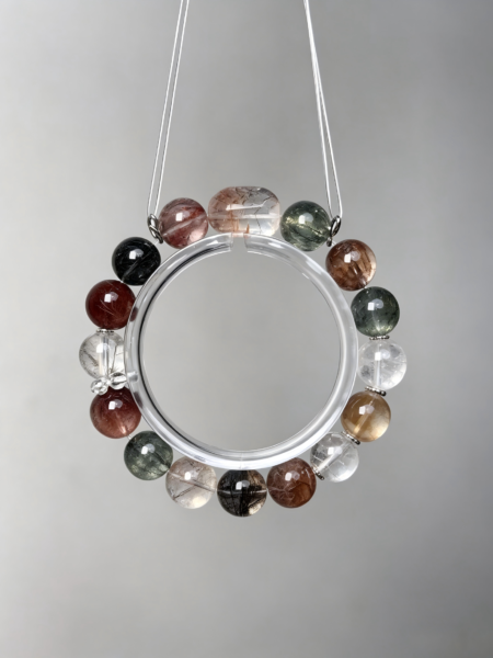 Earth Aura Multi-Rutile Bracelet